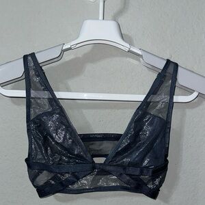 Victorias Secret Sheer Shimmer Bra Small